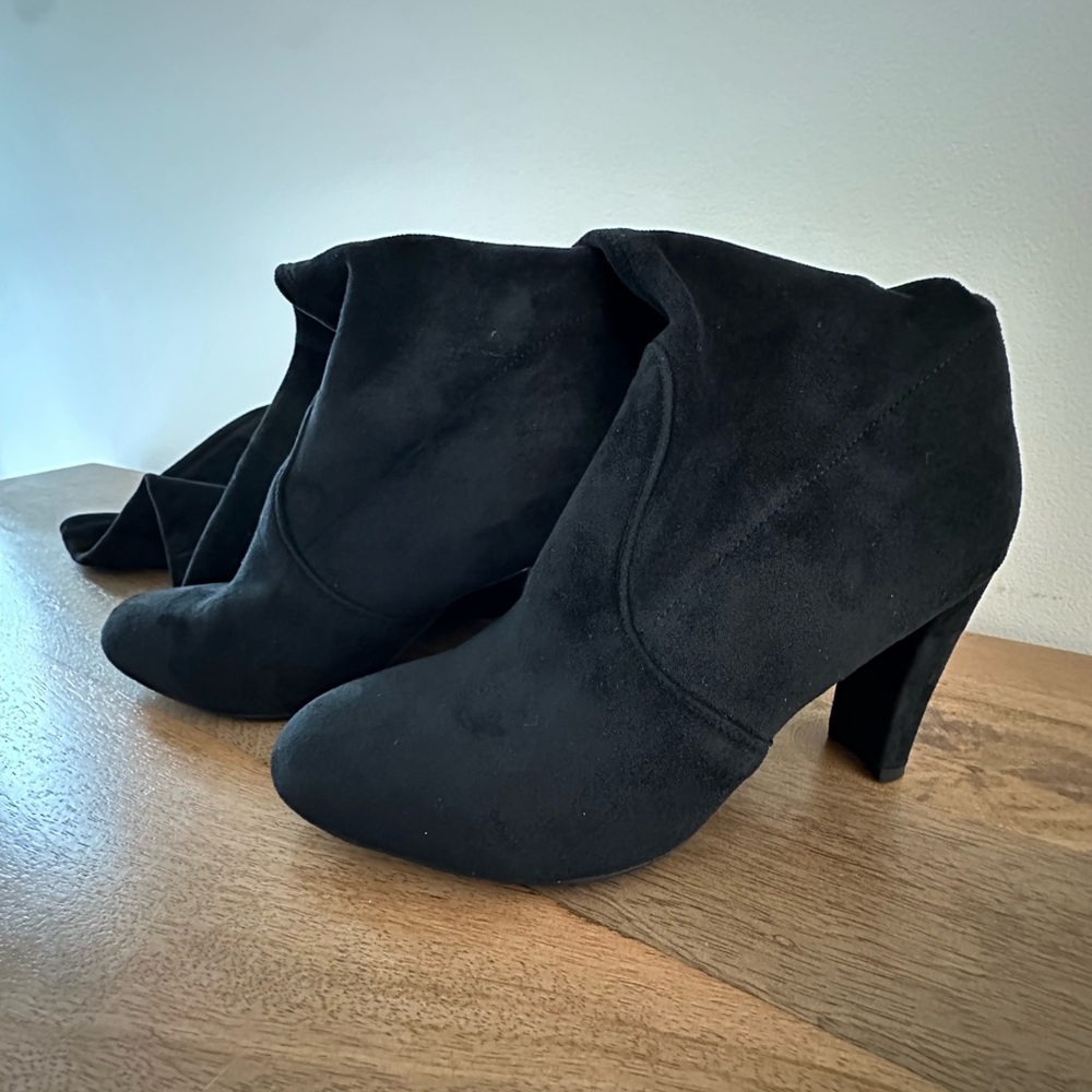 Kaitlyn Pan Black OTK Boots - Picture 3 of 8